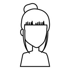 beautiful woman shirtless avatar character