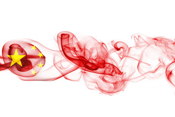 China national smoke flag