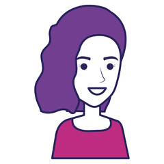 beautiful woman avatar character