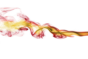 Spain national smoke flag
