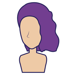 beautiful woman shirtless avatar character