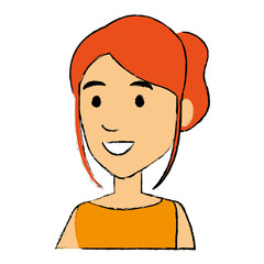 beautiful woman avatar character