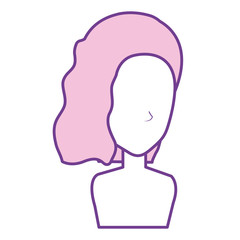 beautiful woman shirtless avatar character