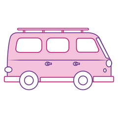 travel van vehicle icon