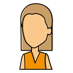 beautiful woman avatar character