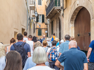 Reisegruppe auf Palma de Mallorca © Animaflora PicsStock