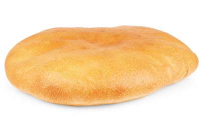 loaf of bread baking delicious isolated