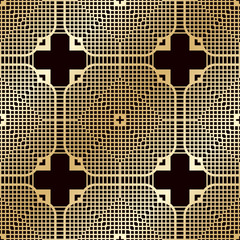 Art deco vintage seamless pattern. Template for design. Vector illustration eps10