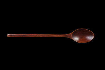 Isolated Brown Spoon