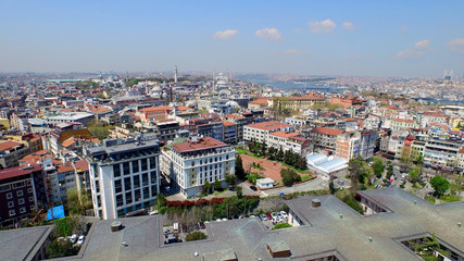 Obraz premium Istanbul aerial view