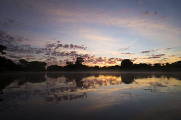Sonnenaufgang im Pantanal