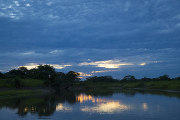 Abendstimmung im Pantanal
