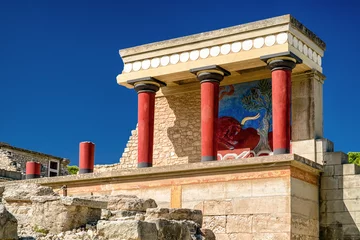 Foto op Plexiglas Rudnes Knossos paleis, Kreta - Griekenland