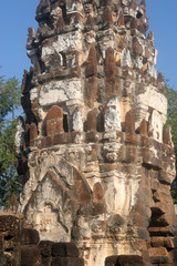 Fototapeta premium ruins of Sukhothai Temple, Chiang Mai, Thailand