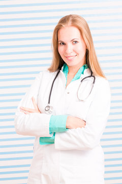 Portrait of a female doctor