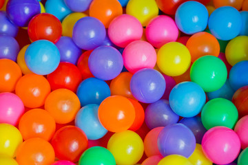 ball color for child / colorful background
