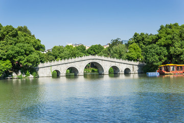 Naklejka premium bridge in nanjing
