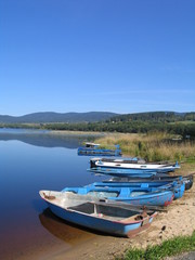 Fototapeta na wymiar Lake Lipno - Czech Republic