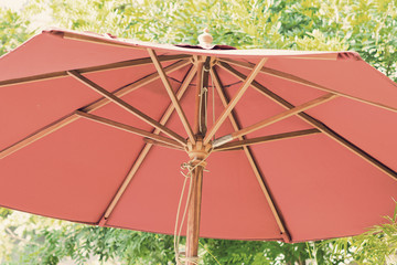 closeup umbrella