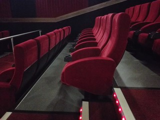 Empty seats at movie flop in Cinema