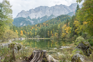 Fleesensee in the near of Garmisch-Partenkirchen