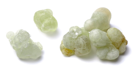 Royal Green Hojari Frankincense isolated on white