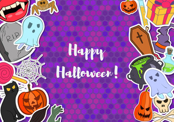 Vector Halloween background