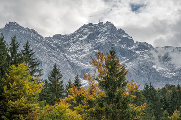 Eibsee in the near of Garmisch-Partenkirchen