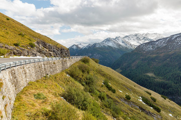Naklejka premium Grossglockner High Alpine Road in Austria.