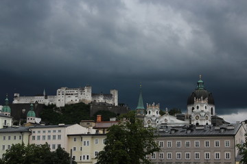 Fototapeta na wymiar Salzburg landscape