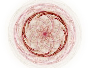 fractal radial pattern on the subject of science, technology and design © Roman's portfolio