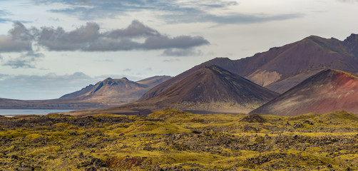 Volcanic Cones of Iceland