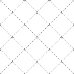 Fototapeta premium Geometric dotted vector light pattern. Seamless abstract modern texture for wallpapers and backgrounds