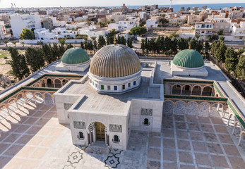 Mausoleum of Habib Bourguiba - the first President of Tunisia. Monastir, Tunisia.