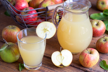 naturtrüber Apfelsaft