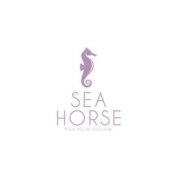 Seahorse. Logo 