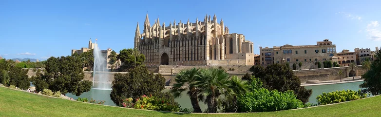 Tissu par mètre Monument Cathédrale de Palma de Majorque