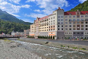 Obraz premium Sochi. Rosa Khutor