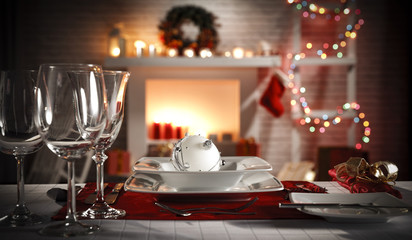 christmas table 