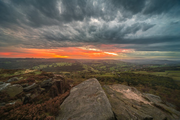 A Sunset in the Peaks