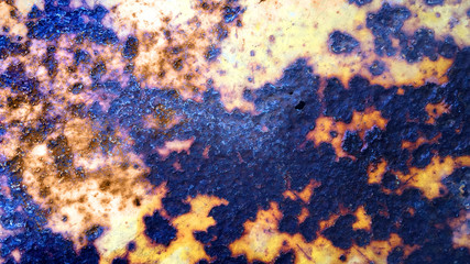 Corroded Steel Plate Background