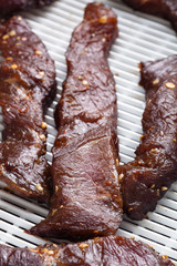 Beef jerky.