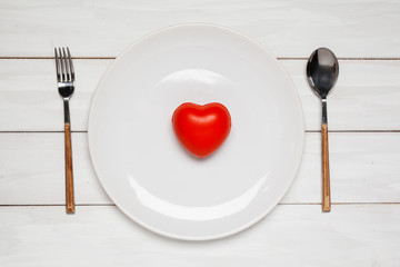 Plate. Cutlery. Dinner. Table setting. For your design.