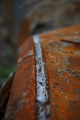 Rust on old car