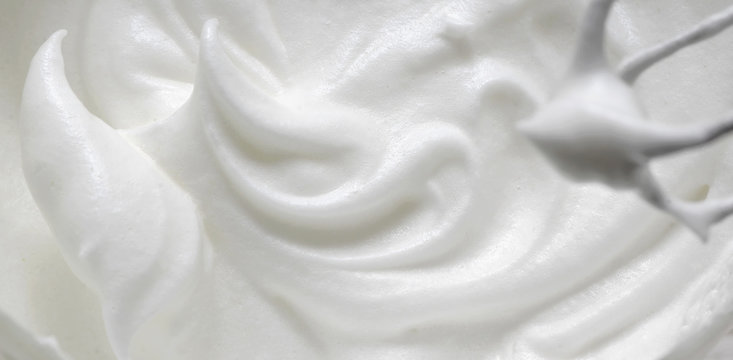 Whipped Egg Whites For Cream