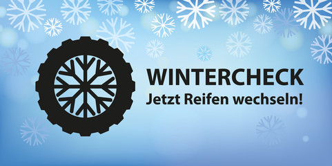 wintercheck jetzt reifen wechseln banner © krissikunterbunt