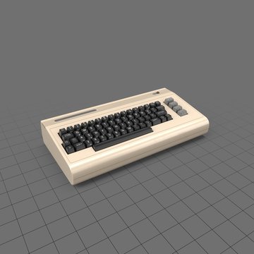 Vintage computer keyboard