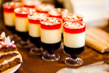 Candy Bar in the wedding hall