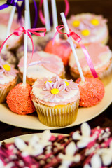 Candy Bar in the wedding hall