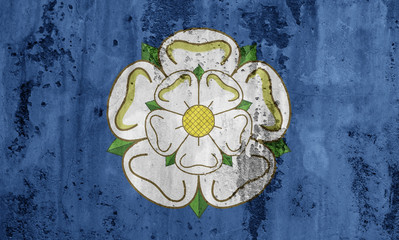 Obraz na płótnie Canvas Flag of Yorkshire